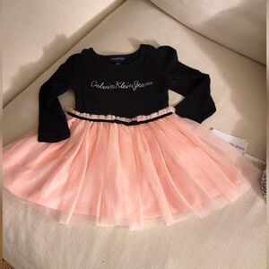 Calvin Klein Gorgeous pink tule tutu dress 2T for girls